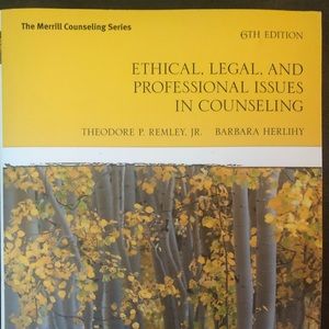 Ethical, Legal, and Professional Issues in Counseling